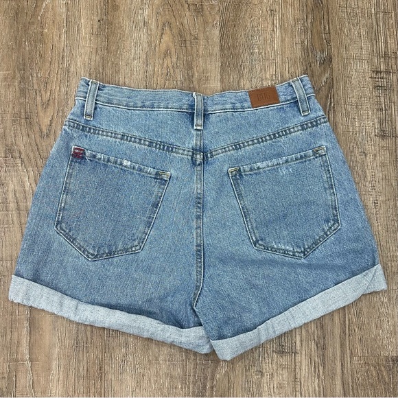 BDG Blue Mom Jean Shorts - Picture 2 of 3